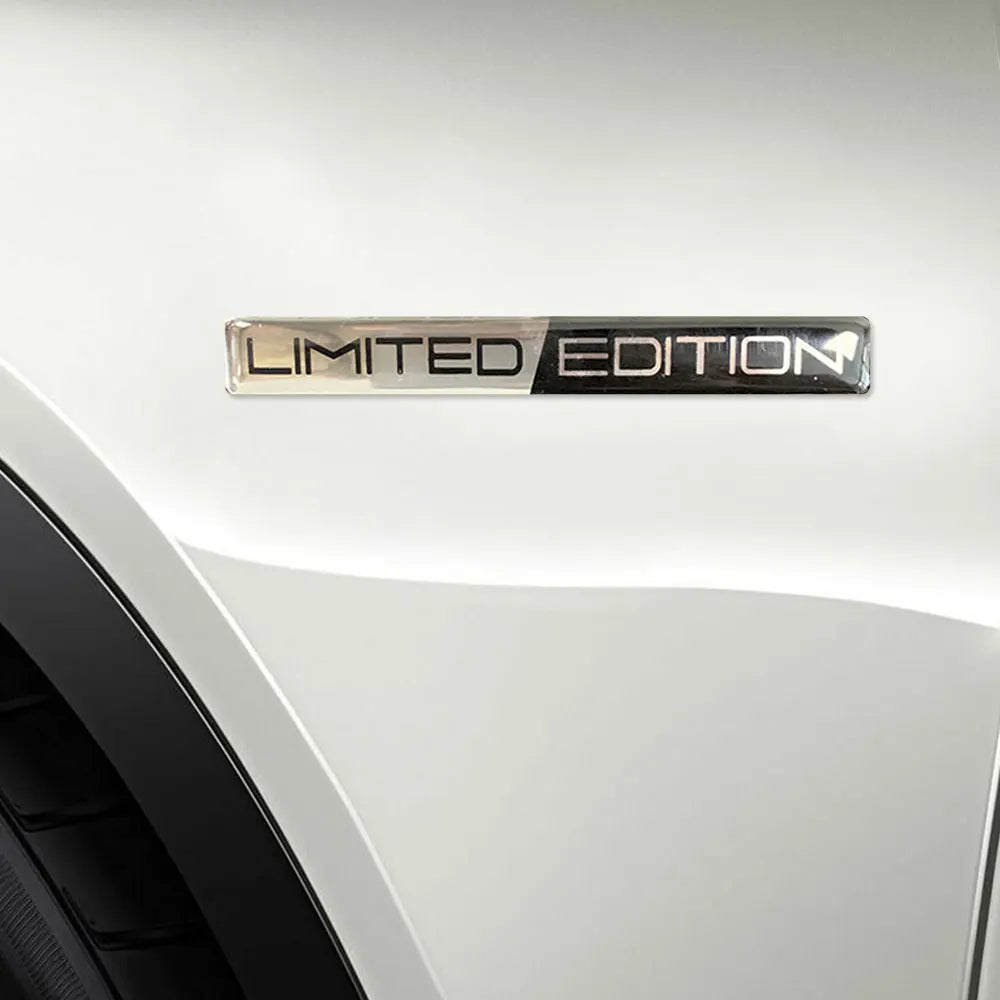 Car decal sticker: "Limited Edition"