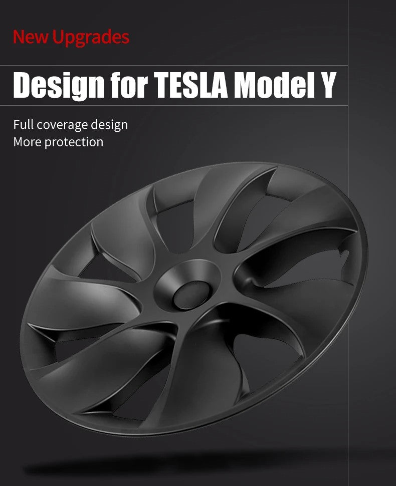 19 Inch Hubcaps Suitable for: Tesla Model Y/S