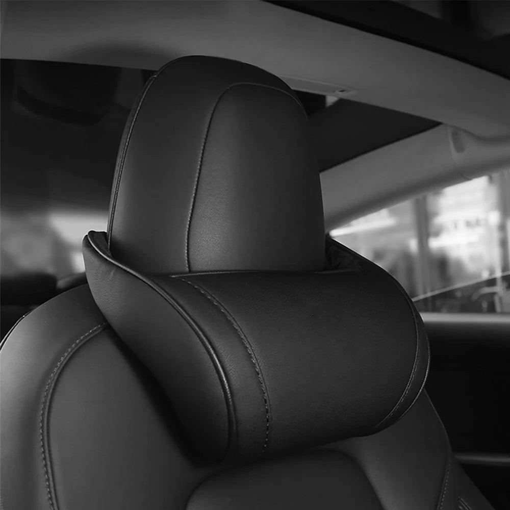 Car Headrest - Neck Pillow for Tesla Models: 3, Y, X and S