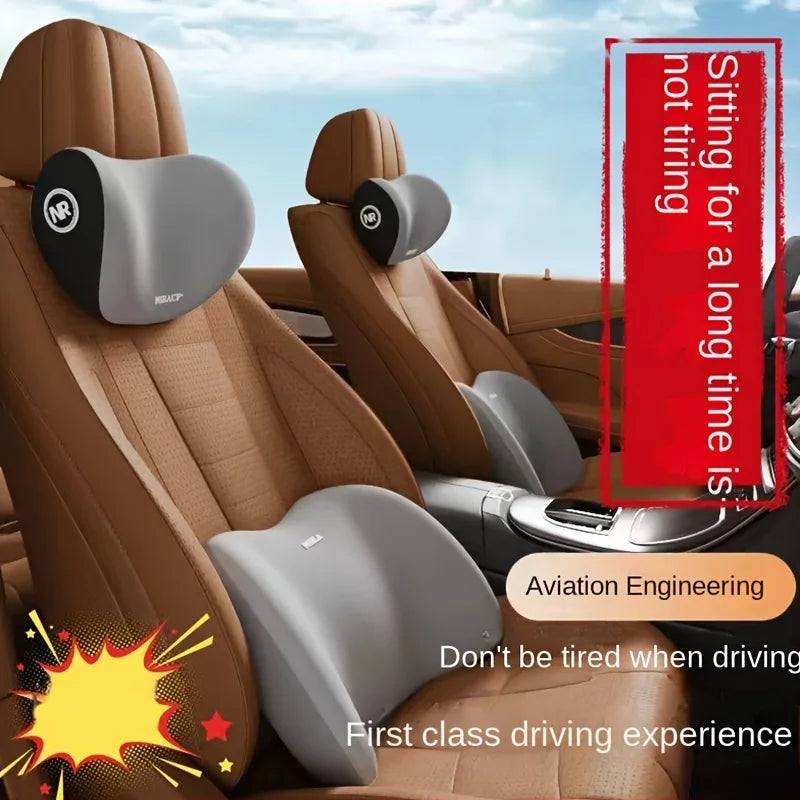 Car headrest or lumbar support cushion for (car) seats