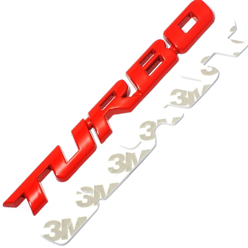 Car decal sticker: "Turbo"