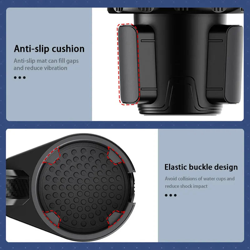 Car Cup Holder Expander: Food Tray