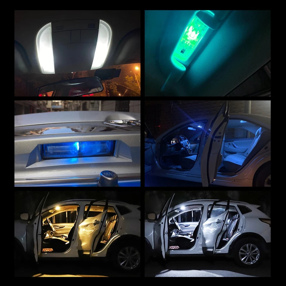 Multicolored Indoor Lighting - T10, W5W