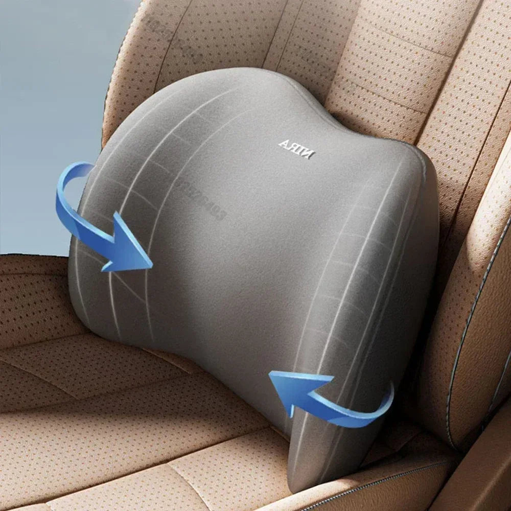 Car headrest or lumbar support cushion for (car) seats