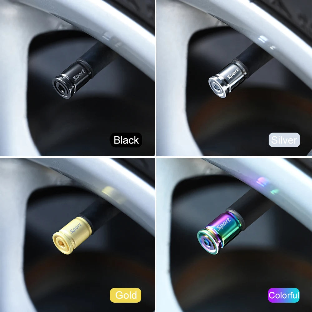 Anti-Theft Valve Caps (set 4) (with key)