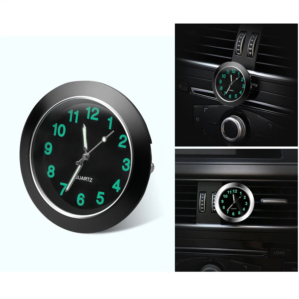 Self-adhesive car clock