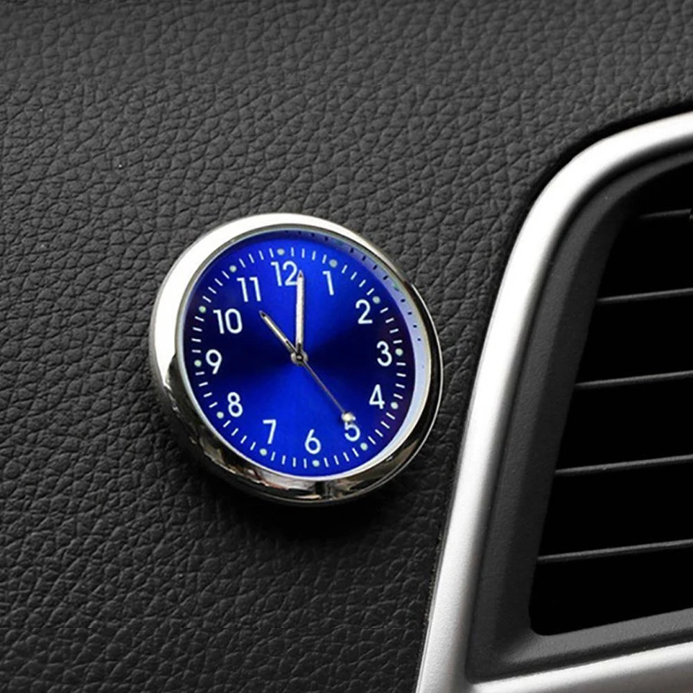 Self-adhesive car clock