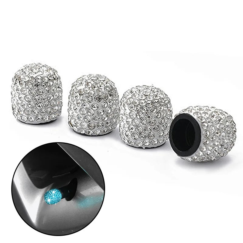 Diamond Universal Valve Caps (set 4)