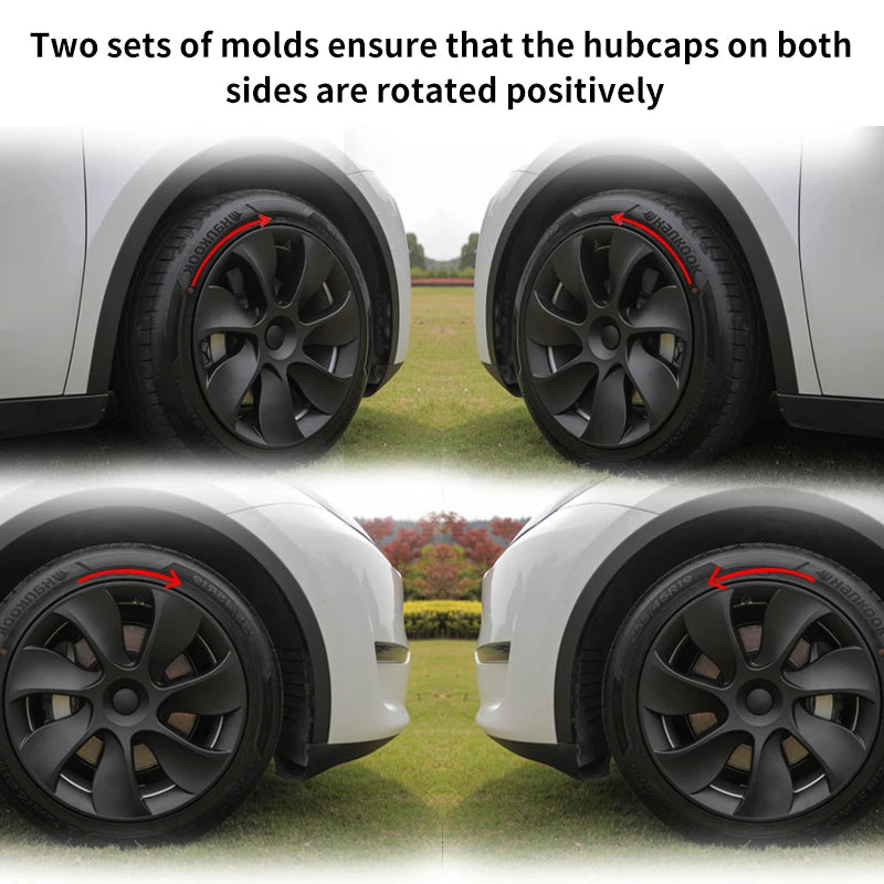 19 Inch Hubcaps Suitable for: Tesla Model Y/S