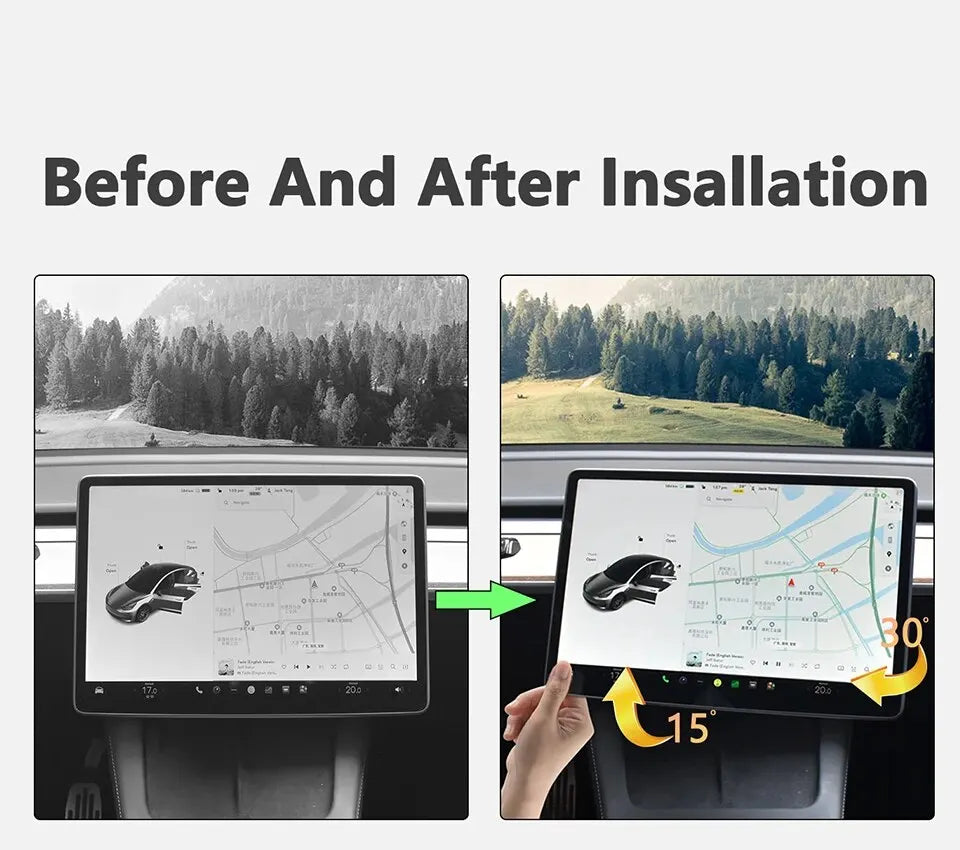 Rotation Bracket Swivel Mounting - Suitable for Tesla 3/Y
