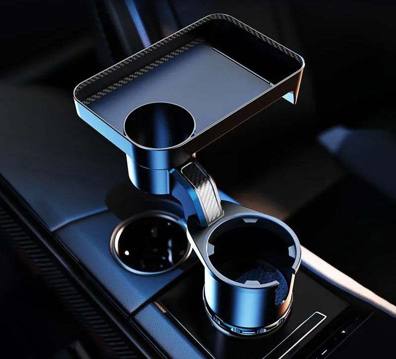 Car Cup Holder Expander: Food Tray