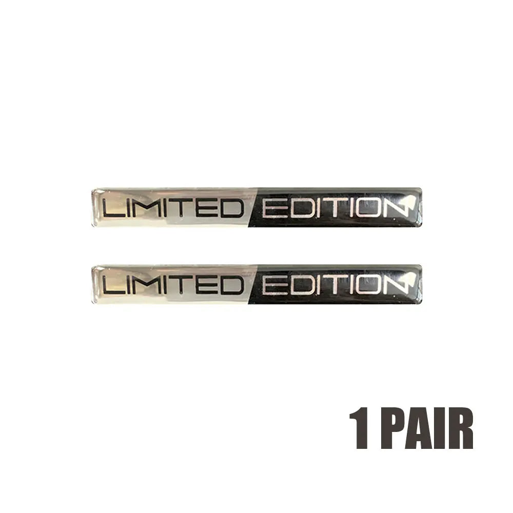 Car decal sticker: "Limited Edition"