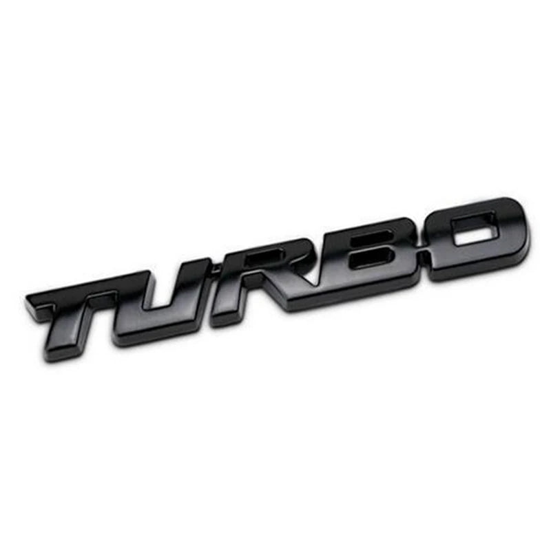 Car decal sticker: "Turbo"