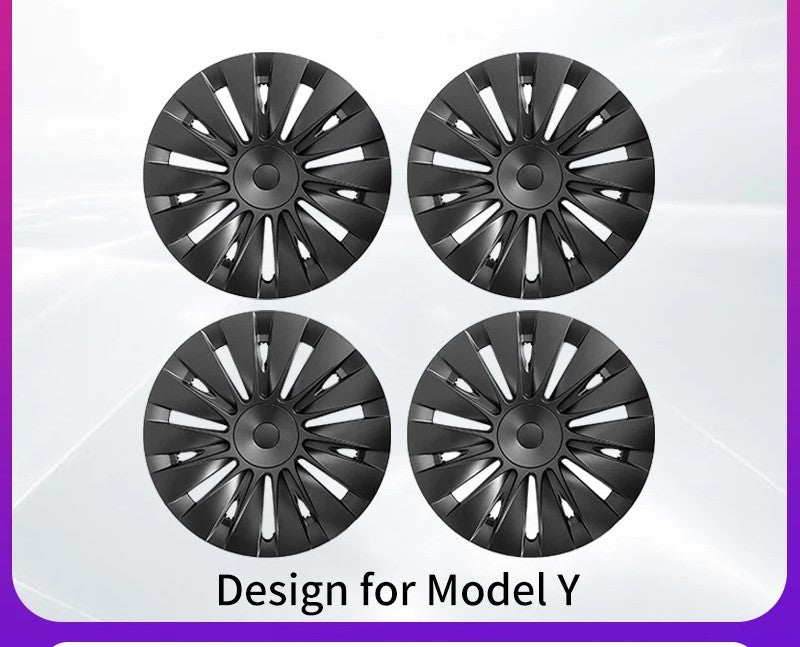 19 Inch Hubcaps Suitable for: Tesla Model Y/S