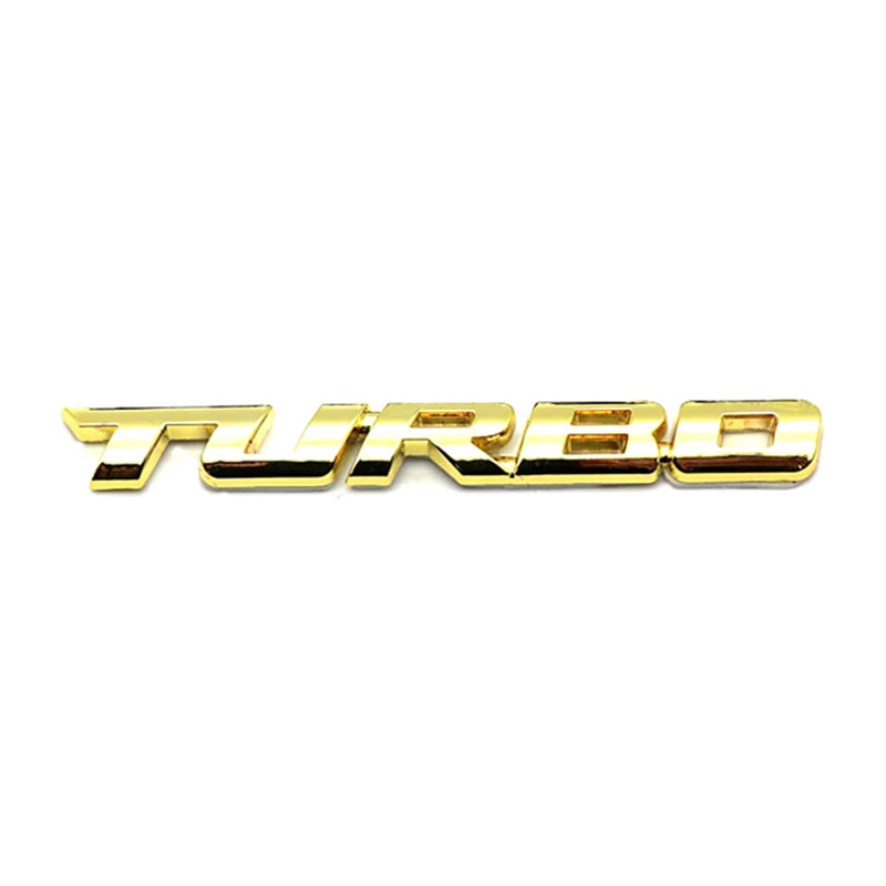 Car decal sticker: "Turbo"