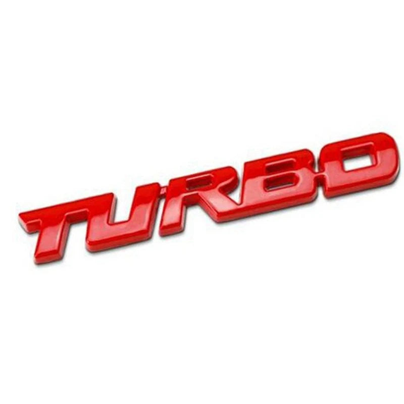 Car decal sticker: "Turbo"