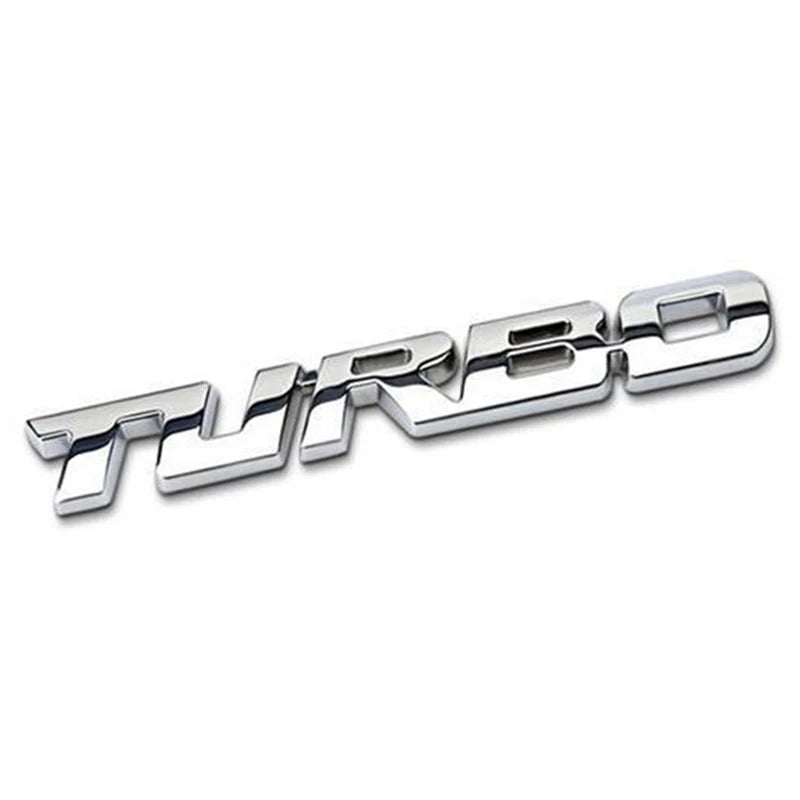 Car decal sticker: "Turbo"