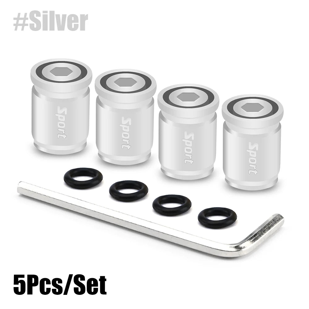 Anti-Theft Valve Caps (set 4) (with key)