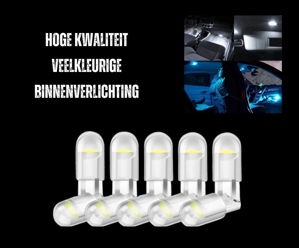Multicolored Indoor Lighting - T10, W5W
