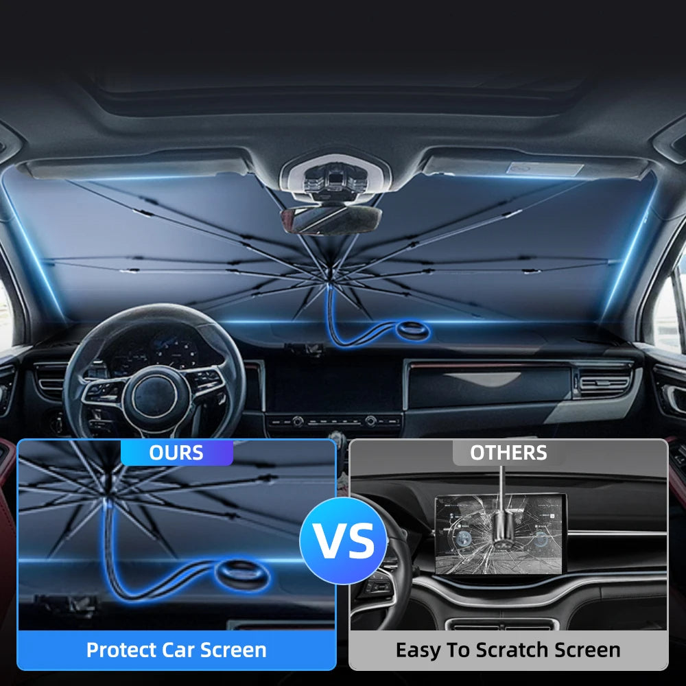 Autozonnescherm paraplu
