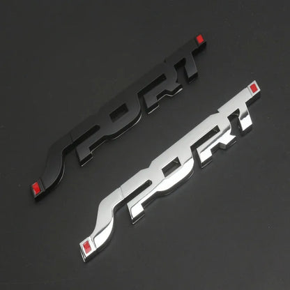 Car decal sticker: "Sport"