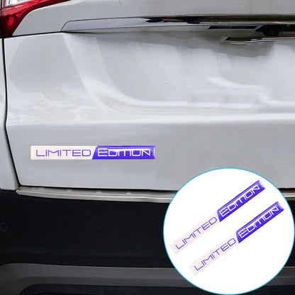 Auto decal sticker: "Limited Edition"