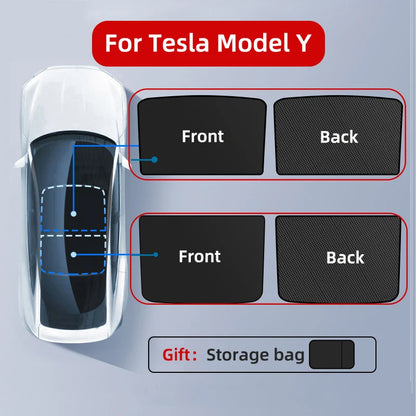 Schiebedach-Sonnenschutz: Geeignet für Tesla Model Y/3/3Highland