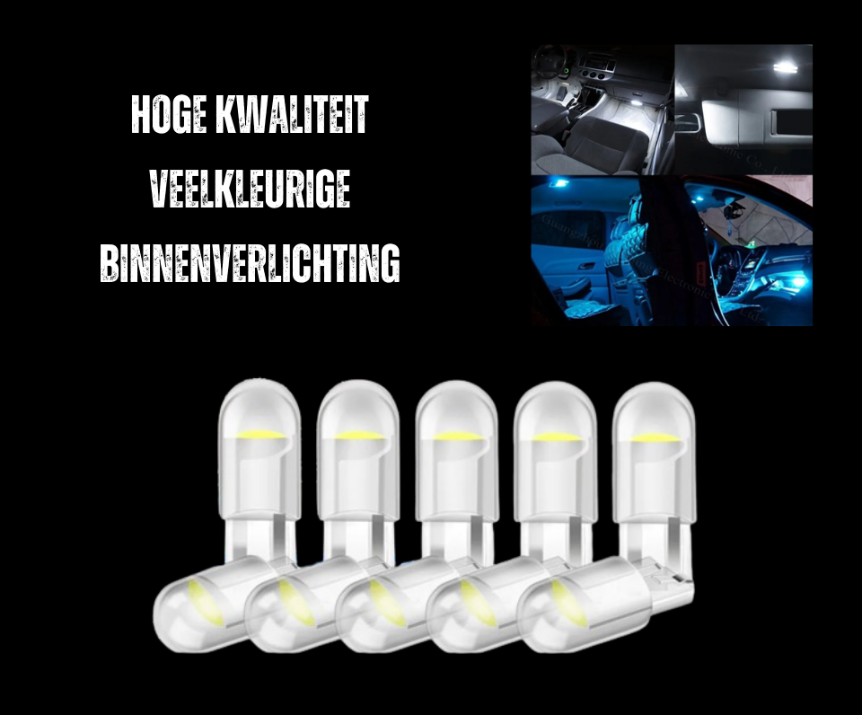 Veelkleurige Binnen Verlichtingen - T10, W5W